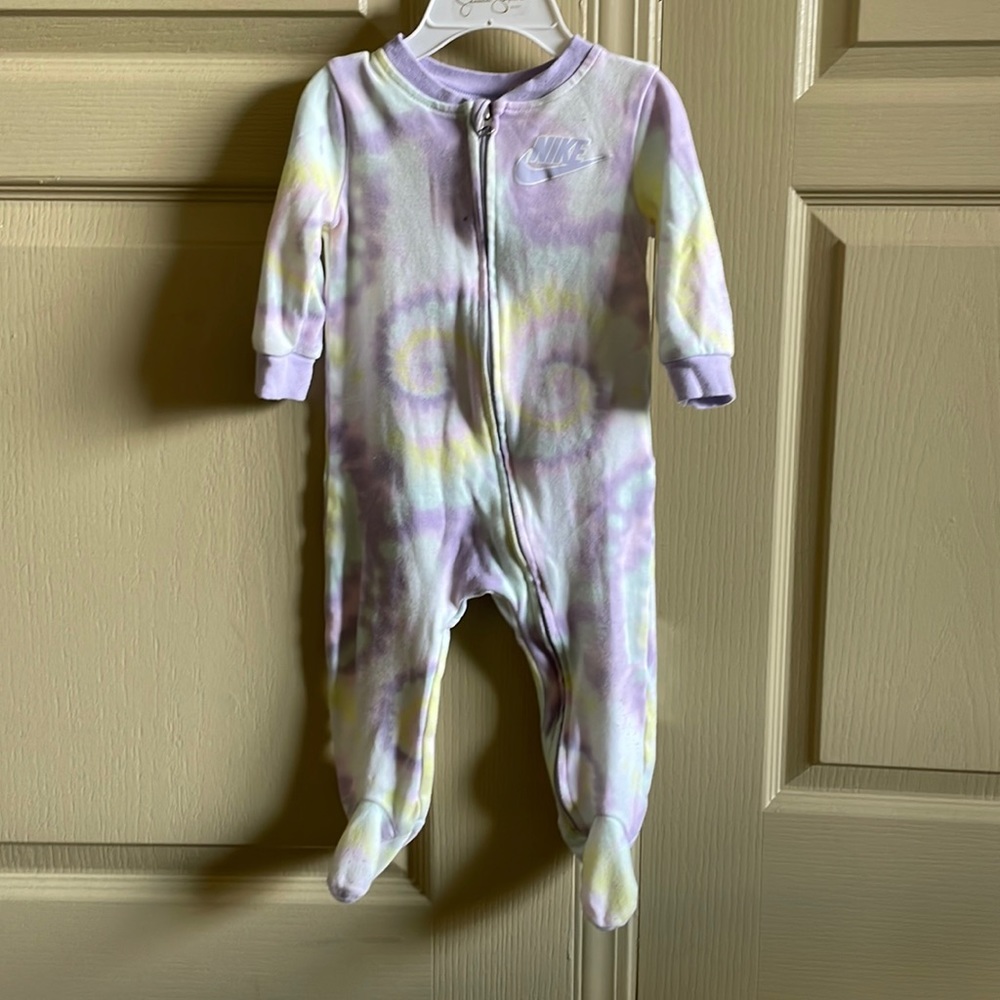Tye Dye Nike Onesie